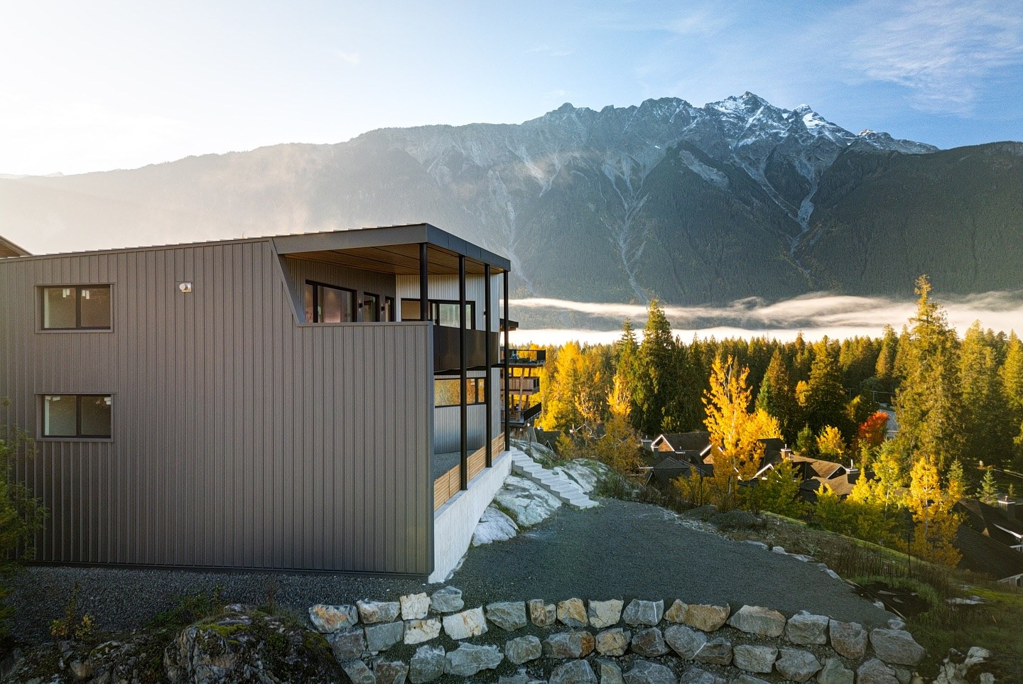 Newlines Contracting · Pemberton custom home